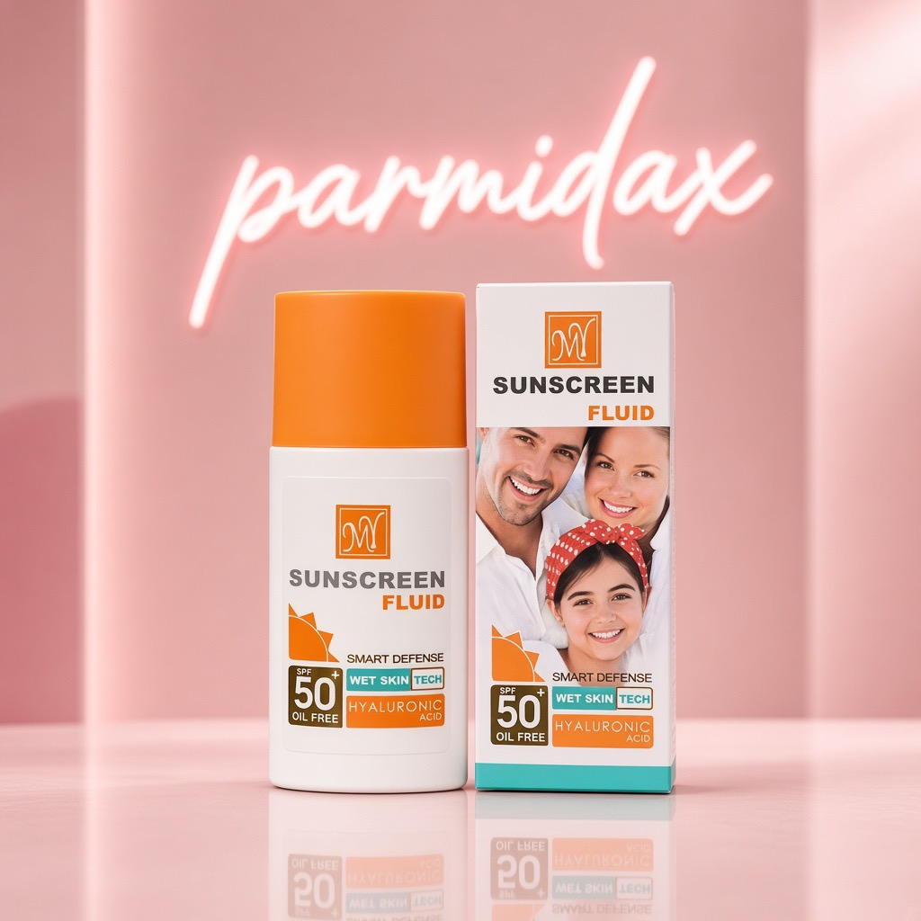 ضد آفتاب فلوئید مای مدل هیالورونیک اسید SPF50 حجم 50 میلی لیتر