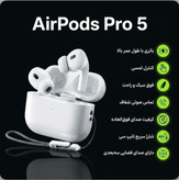 هندزفری بلوتوثی Calus AirPods Pro 5 | با ۴۰ ساعت شارژدهی و صدای HD - سفید| خرید اقساط