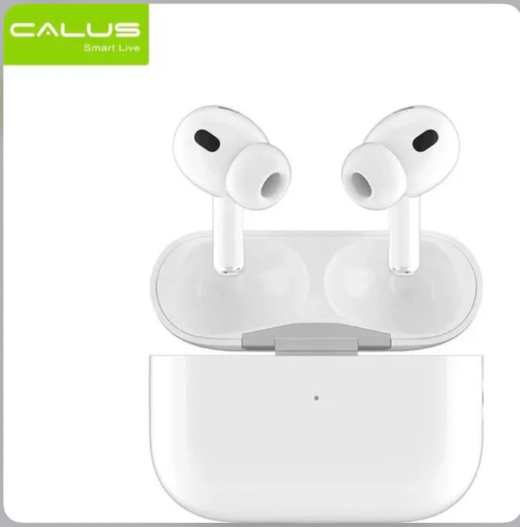 هندزفری بلوتوثی Calus AirPods Pro 5 | با ۴۰ ساعت شارژدهی و صدای HD - سفید| خرید اقساط